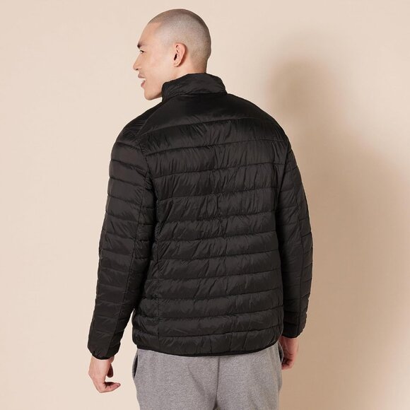 Men's Water-Resistant Puffer Jacket - Lightweight, Packable & Big & Tall Options - Picture 3 of 8